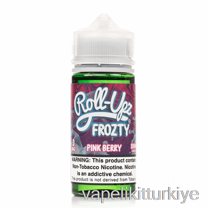 Vape Türkiye Pink Berry Ice - Meyve Suyu Roll-upz - 100ml 3mg